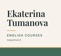 Ekaterina Tumanova — English Courses